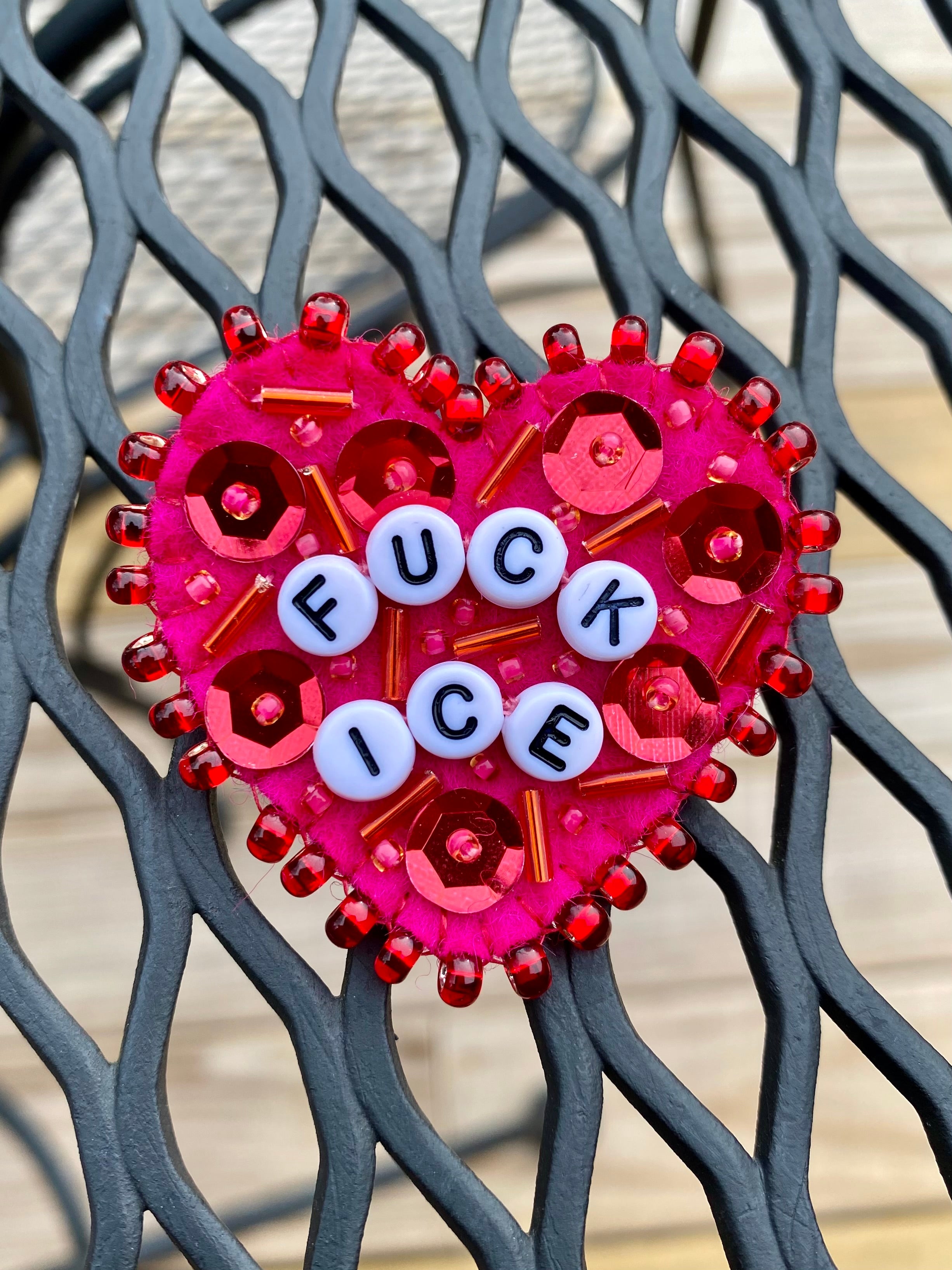 Select Pin(s) - F*** ICE