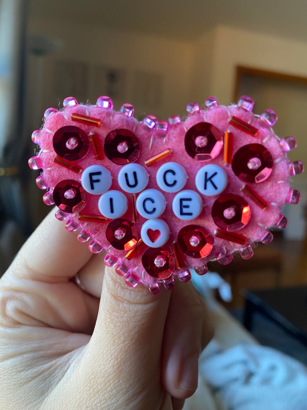 Select Pin(s) - F*** ICE