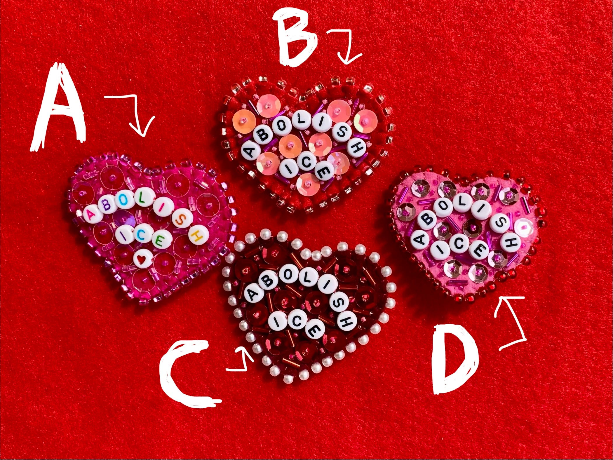 Select Pin(s) - ABOLISH ICE