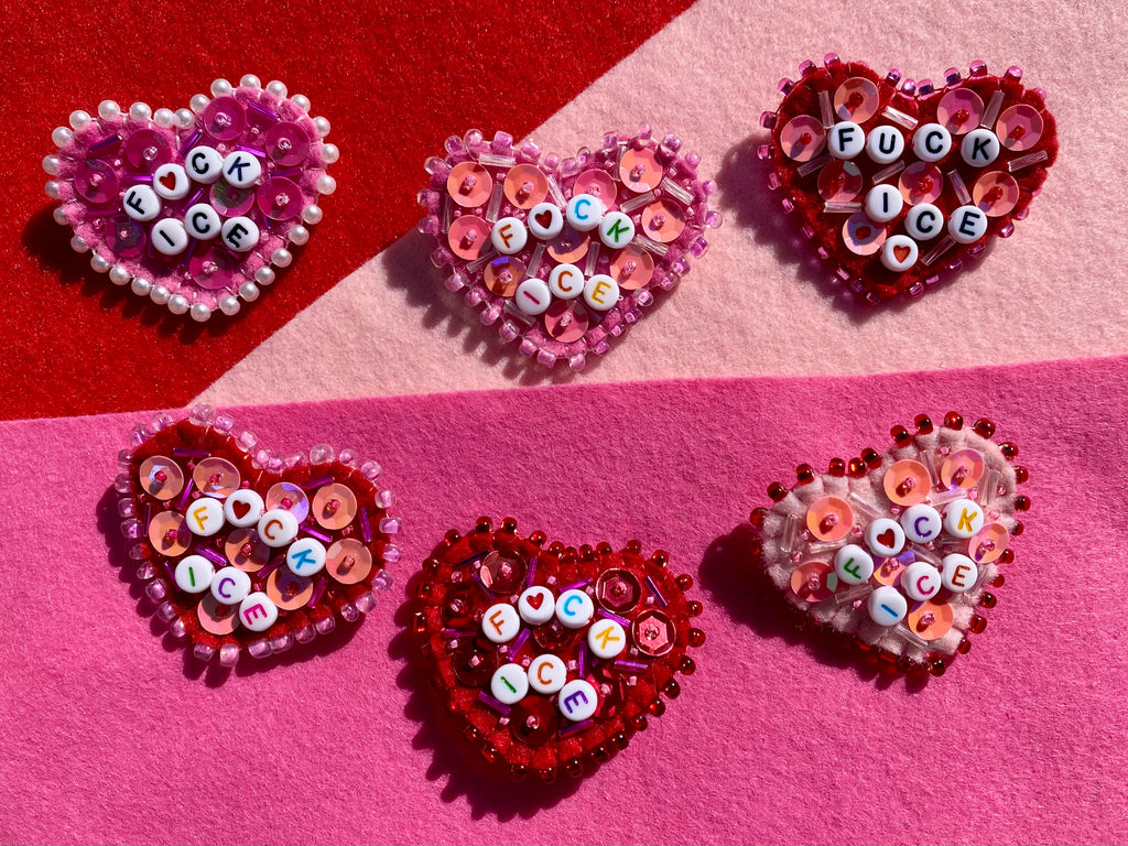 Select Pin(s) - F*** ICE